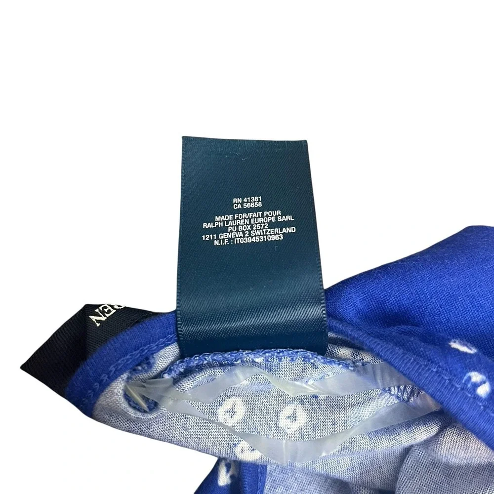 Ralph Lauren Girls Dress Blue Top Green Bottom Tie Dye Racer Bk Sz‎ XL (16) NWT